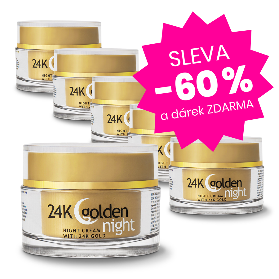 Noční krém 24k